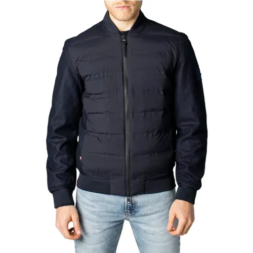 Tech Wool Bomber Jacket , male, Sizes: M - Tommy Jeans - Modalova
