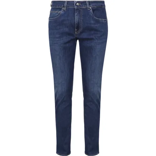 Slim Fit Blaue Denim Jeans,Slim-fit Jeans - Fay - Modalova