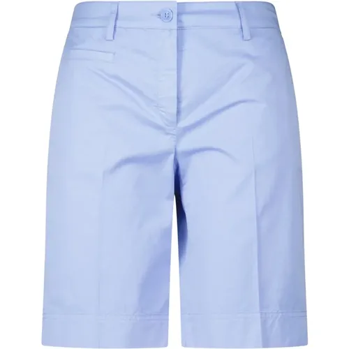 Cotton Marilyn Bermuda Shorts , female, Sizes: 2XL, L, XL, XS, S - RAFFAELLO ROSSI - Modalova