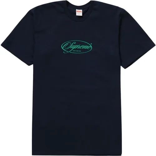 Classic Navy Tee Limited Edition , male, Sizes: XL, M, L - Supreme - Modalova