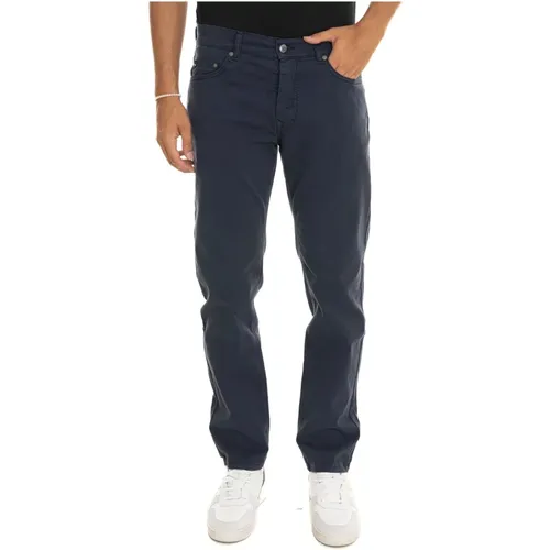 Slim Fit Casual Hose , Herren, Größe: L - Harmont & Blaine - Modalova