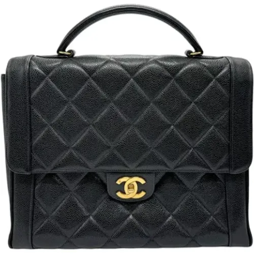 Pre-owned Leather chanel-bags , female, Sizes: ONE SIZE - Chanel Vintage - Modalova