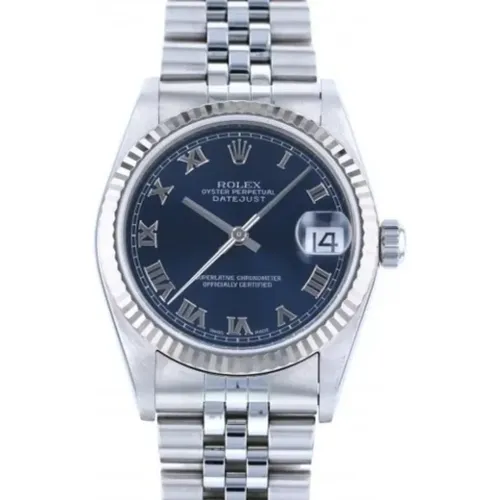 Pre-owned Stainless Steel Rolex Watch , female, Sizes: ONE SIZE - Rolex Vintage - Modalova