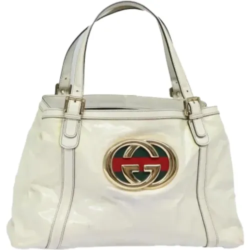 Pre-owned Canvas gucci-bags , female, Sizes: ONE SIZE - Gucci Vintage - Modalova