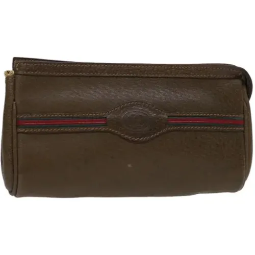 Pre-owned Leather pouches , female, Sizes: ONE SIZE - Gucci Vintage - Modalova