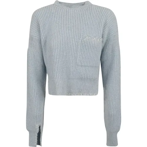 Womens Clothing Sweatshirts Illusion Ss24 , female, Sizes: XS - Marni - Modalova