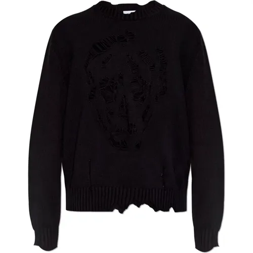 Pullover mit Logo Alexander McQueen - alexander mcqueen - Modalova