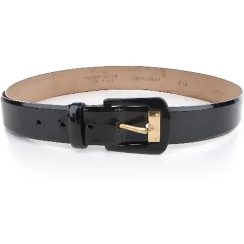 Pre-owned Leather belts , female, Sizes: ONE SIZE - Armani Pre-owned - Modalova