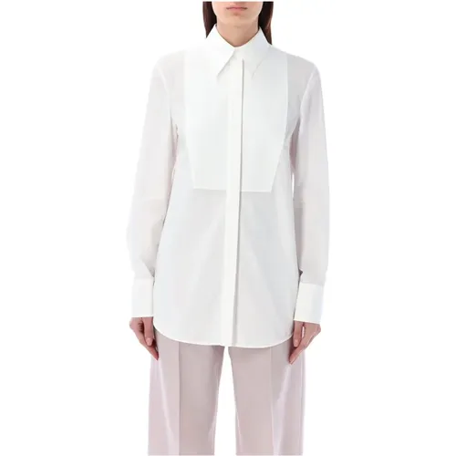 Womens Clothing Shirts Bianco Ottico Ss24 , female, Sizes: S - Valentino Garavani - Modalova