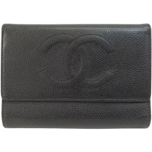 Pre-owned Leather wallets , female, Sizes: ONE SIZE - Chanel Vintage - Modalova