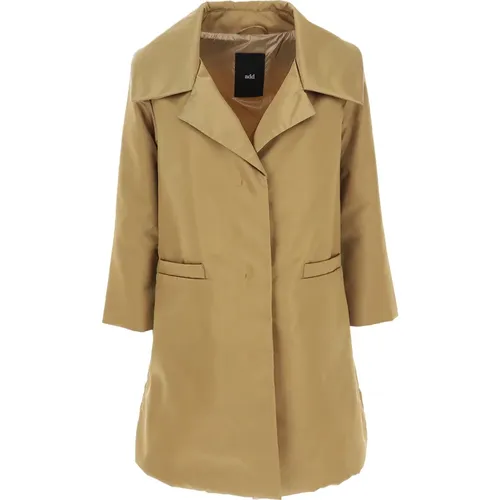 Single-Breasted Coats , female, Sizes: L, M, S - add - Modalova