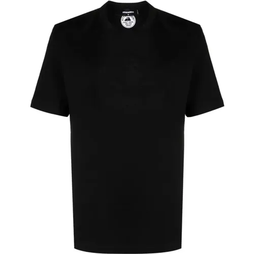 Tonal Maple Leaf T-Shirt in , male, Sizes: M, S, 2XL, XL, 3XL, L - Dsquared2 - Modalova