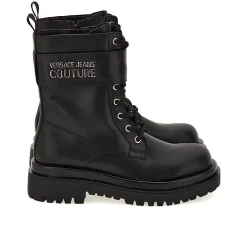 Mid Heel Boots , Damen, Größe: 37 EU - Versace - Modalova