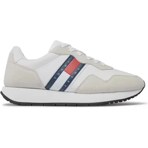 Moderne Runner Sneakers , Herren, Größe: 44 EU - Tommy Jeans - Modalova