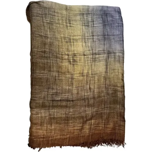 Multicolor Wool/Silk Scarf , female, Sizes: ONE SIZE - Faliero Sarti - Modalova