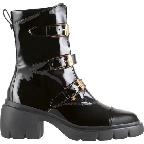 Biker Booties - Women`s Ankle Boots , female, Sizes: 8 UK, 6 UK, 8 1/2 UK, 3 UK, 7 UK - Högl - Modalova