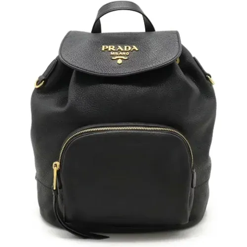 Pre-owned Leather prada-bags , female, Sizes: ONE SIZE - Prada Vintage - Modalova