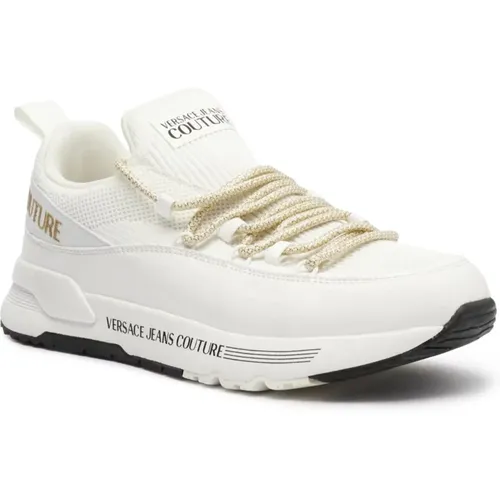 Sneakers Weiß , Damen, Größe: 38 EU - Versace Jeans Couture - Modalova