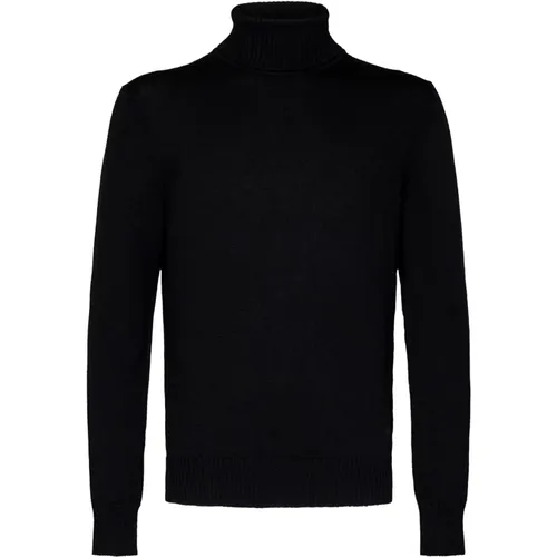 Knit Turtleneck Sweater Aw24 , male, Sizes: S, L, M - Emporio Armani - Modalova