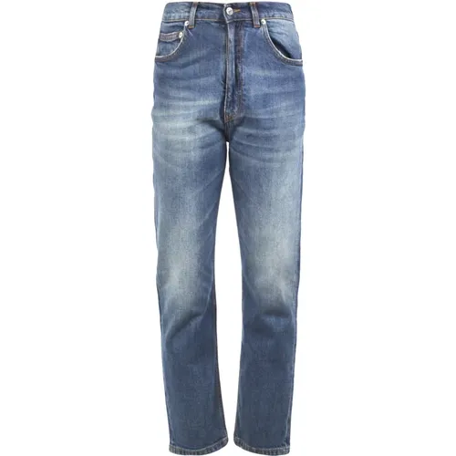 Stylische Blaue Denim-Jeans , Damen, Größe: W28 - Mauro Grifoni - Modalova