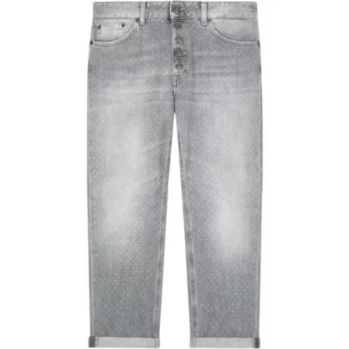 Jeans Grey , female, Sizes: W28, W30, W25, W29, W24, W26 - Dondup - Modalova
