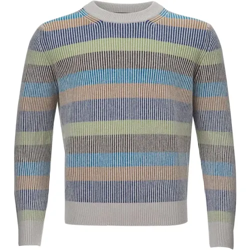 Elegant Cashmere Sweater , male, Sizes: L - Gran Sasso - Modalova