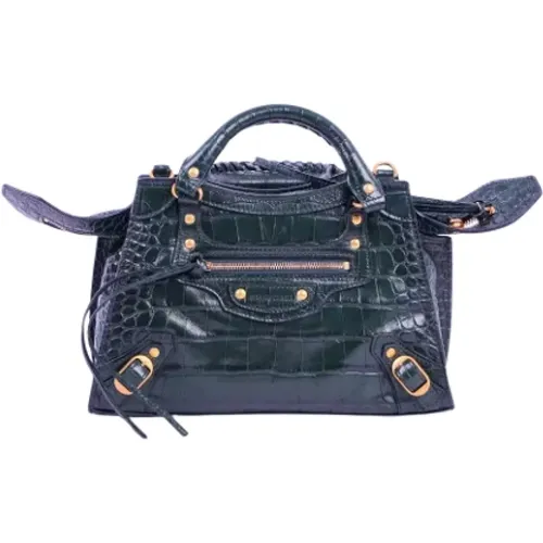 Pre-owned Leather handbags , female, Sizes: ONE SIZE - Balenciaga Vintage - Modalova