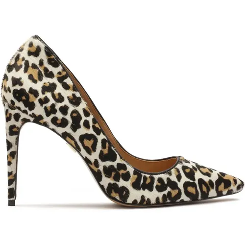 Stiletto-Pumps mit Leopardenmuster , Damen, Größe: 36 1/2 EU - Kazar - Modalova