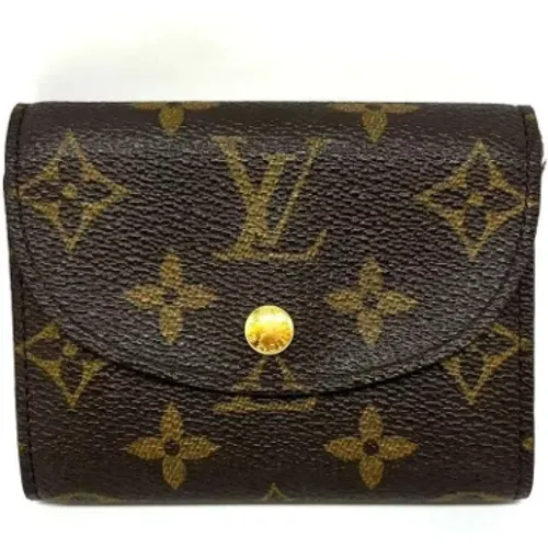 Pre-owned Canvas wallets , female, Sizes: ONE SIZE - Louis Vuitton Vintage - Modalova