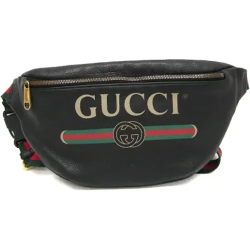 Pre-owned Leather crossbody-bags , female, Sizes: ONE SIZE - Gucci Vintage - Modalova