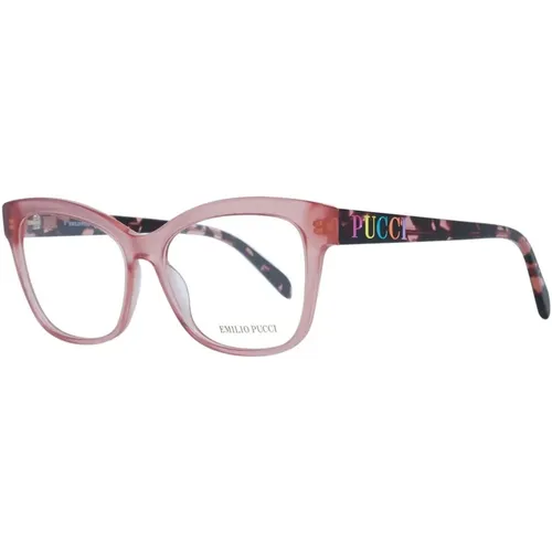 Rosa Quadratische Optische Brillen für Frauen - EMILIO PUCCI - Modalova
