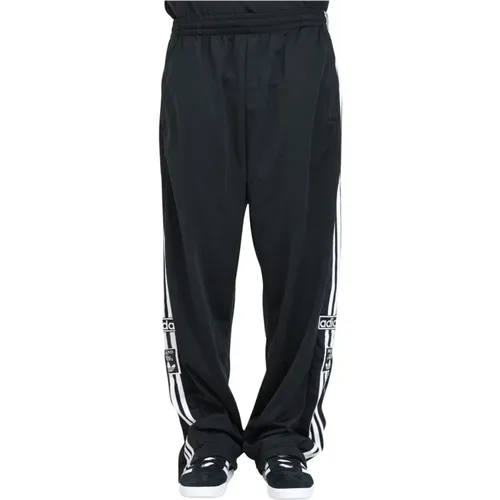 Sportliche Schwarze Hose Adibreak Stil , Herren, Größe: M - adidas Originals - Modalova