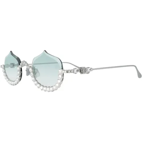 Crystal Meringue Sunglasses , unisex, Sizes: ONE SIZE - Anna Karin Karlsson - Modalova