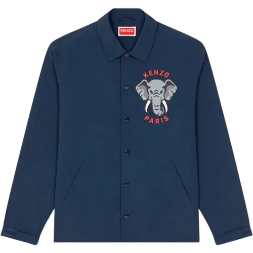 Coach Elephant Night Vest - L , male, Sizes: M, L - Kenzo - Modalova