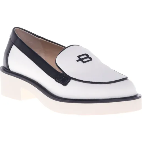 Loafer in fabric , Damen, Größe: 38 1/2 EU - Baldinini - Modalova