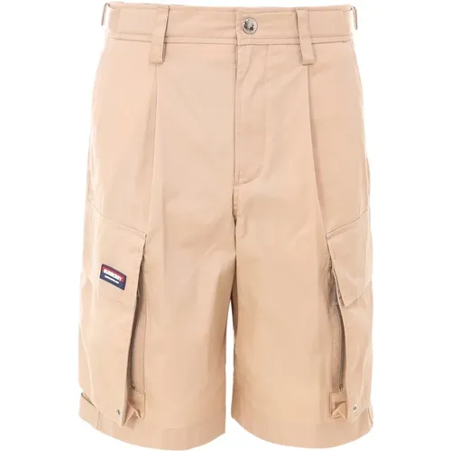 Beige Bermuda Shorts Ss22 Burberry - Burberry - Modalova