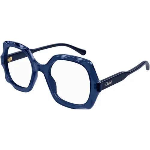 Blaue Sonnenbrille Modell Ch0228O - Chloé - Modalova