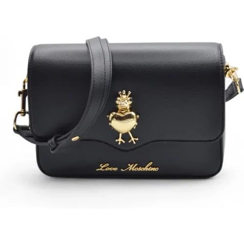 Iconic Crossbody Bag in , female, Sizes: ONE SIZE - Love Moschino - Modalova