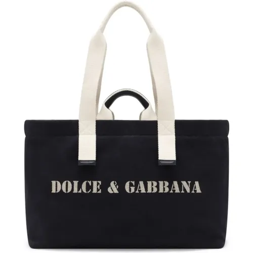 Blue Bags , male, Sizes: ONE SIZE - Dolce & Gabbana - Modalova