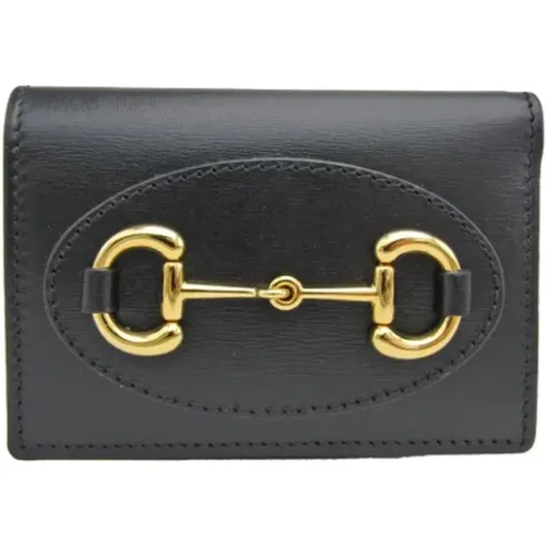 Pre-owned Leather wallets , female, Sizes: ONE SIZE - Gucci Vintage - Modalova