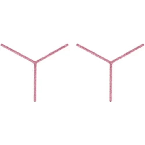 Pink Glitter Logo Ohrring Y/Project - Y/Project - Modalova