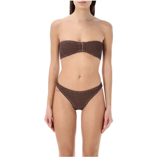 Braunes Strapless Bikini-Set Ss24 - Reina Olga - Modalova