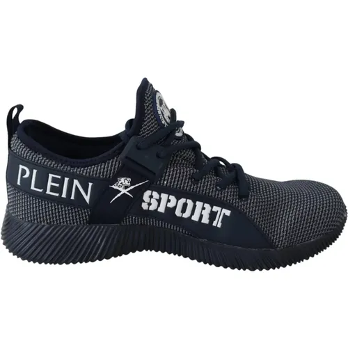 Blaue Indaco Polyester Carter Sneakers Schuhe - Plein Sport - Modalova