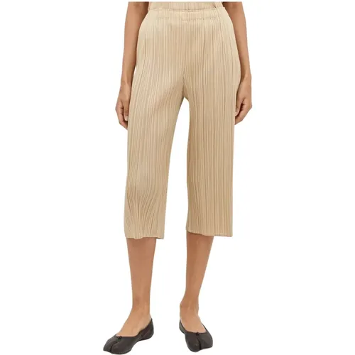 Weite Plissierte Hose Issey Miyake - Issey Miyake - Modalova