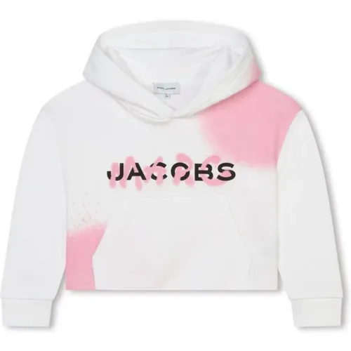 Spray-Paint Logo Pullover - Little Marc Jacobs - Modalova
