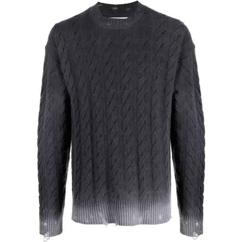 Zopfmuster Pullover Sweater , Herren, Größe: XL - Laneus - Modalova