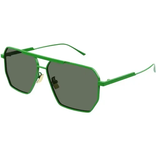 Sunglasses , unisex, Sizes: 60 MM - Bottega Veneta - Modalova