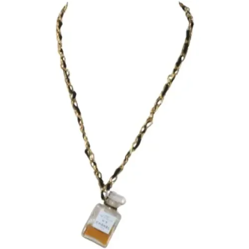 Pre-owned Metal necklaces , female, Sizes: ONE SIZE - Chanel Vintage - Modalova