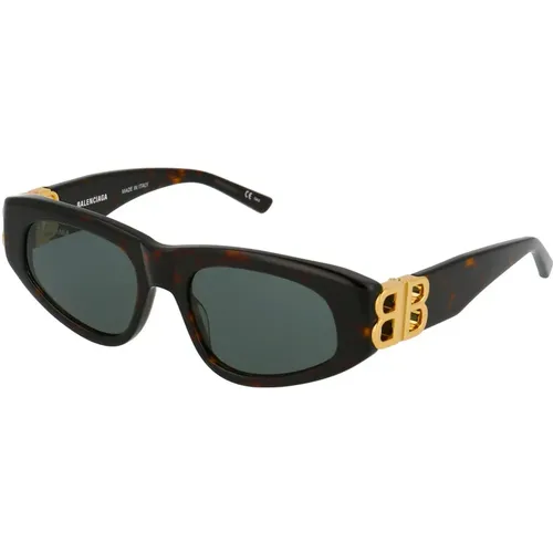 Dynasty Cat Sunglasses , female, Sizes: ONE SIZE, 53 MM - Balenciaga - Modalova
