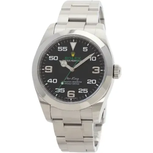 Pre-owned Stainless Steel watches , male, Sizes: ONE SIZE - Rolex Vintage - Modalova